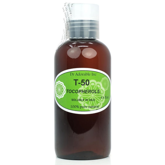 Dr Adorable - 118 ml - Tocopherole T-50 Öllösliches Vitamin E - Reines natürliches Premium Anti-Aging