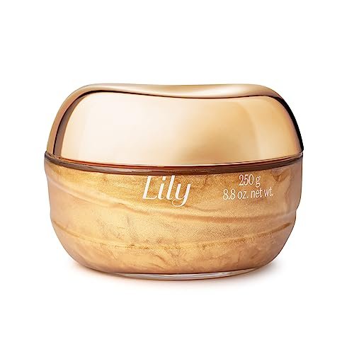 O Boticário Lily Scented Shimmering Body Gel – 8,82 Unzen luxuriöses Duschgel mit Schimmereffekt