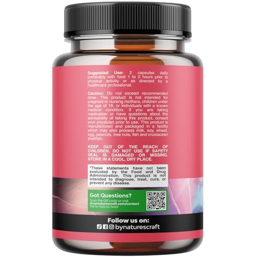 G-Curve Brust- und Po-Wachstumskapseln – Horny Goat Weed, Muira Puama & Maca Root für Po-Wachstum – Fortschrittliche Kräuterformel – Unterstützt größeren Po und größere Brust – Leicht zu schlucken – 90 Kapseln