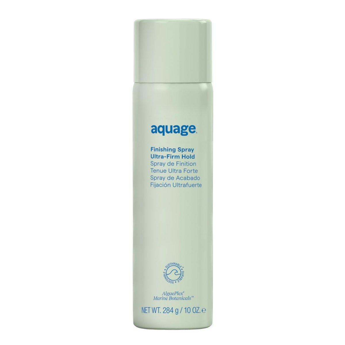Aquage Finishing Hair Spray – Volumisierender & flexibler Halt für Glanz und langanhaltendes Styling – Professionelles Hairstyling-Produkt (10 oz)