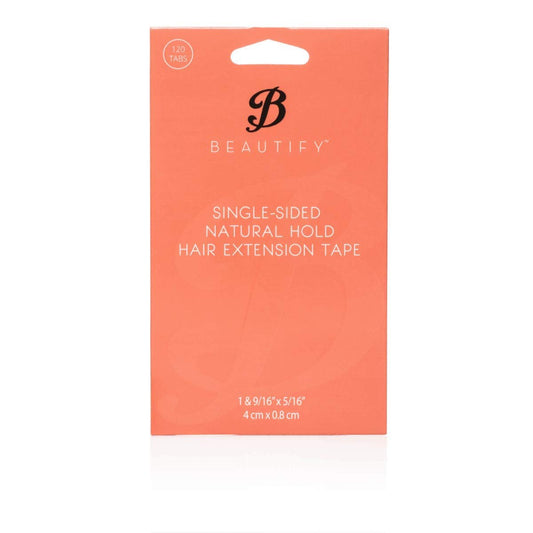 Einseitiges Naturhalte-Extension-Tape | Klebeband für einfaches Anbringen und Entfernen | 120 Stück pro Packung