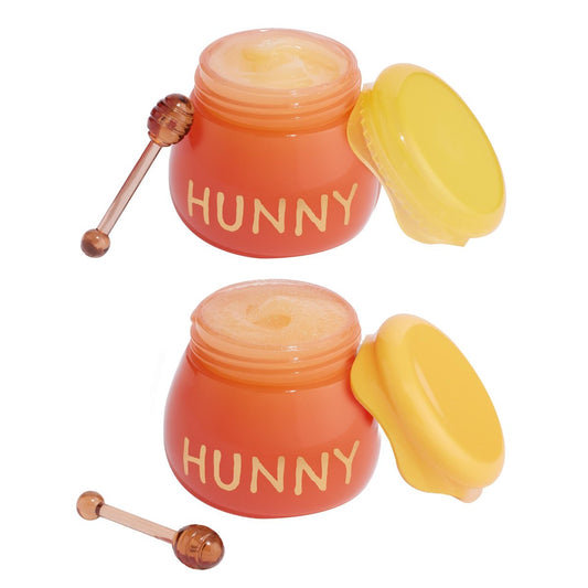 ColourPop x Winnie the Pooh Lippenpeeling & Masken Set – Veganes & tierversuchsfreies Lippenpflege-Duo – Peelt, befeuchtet & macht weich – mit Honiggeschmack – Hunny Pot (2 Stück)