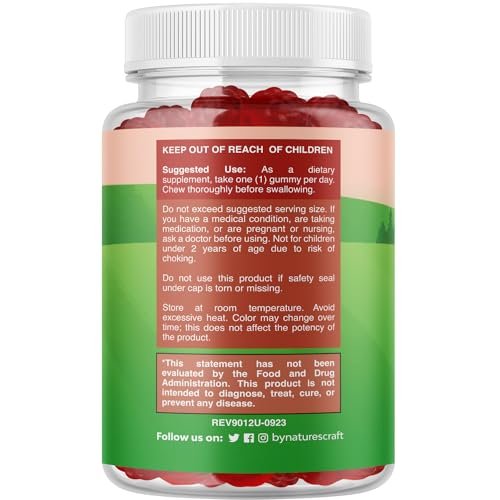 Vitamin-D-Gummis für Kinder – Leckere Vitamin-D-Gummis mit 1000 IE pro Portion – Immunsystem-Unterstützung für Kleinkinder – Beeren-Geschmack – Für Knochen und Muskeln – Gelatinefrei – 60 Stück