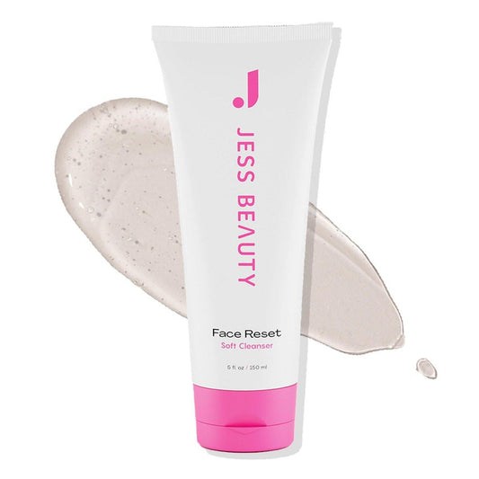 JESS BEAUTY Face Reset Soft Face Cleanser mit Squalan & Hyaluronsäure 5 fl. oz | Feuchtigkeitsspendender Reiniger