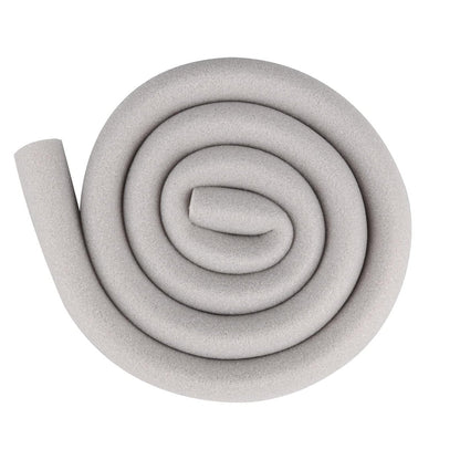 Ultrassist Zehenschlauch mit Überlappung, Medium, 7/8" Innendurchmesser, 36" Rolle, Grau – Schwamm-Zehenprotektoren für Blasen, Ballen, Hühneraugen
