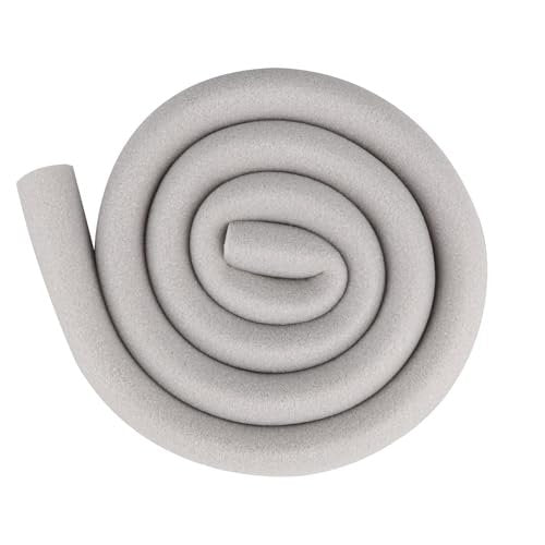 Ultrassist Zehenschlauch mit Überlappung, Medium, 7/8" Innendurchmesser, 36" Rolle, Grau – Schwamm-Zehenprotektoren für Blasen, Ballen, Hühneraugen