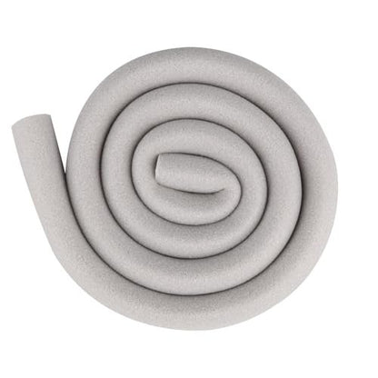 Ultrassist Zehenschlauch mit Überlappung, Medium, 7/8" Innendurchmesser, 36" Rolle, Grau – Schwamm-Zehenprotektoren für Blasen, Ballen, Hühneraugen