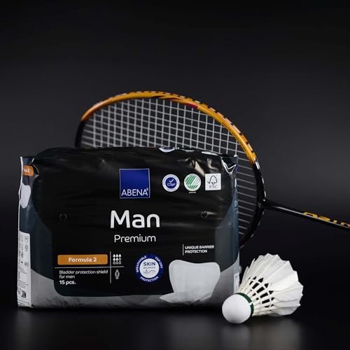 Abena Man Premium Inkontinenz-Einlagen, Größe 0-2, Formel 2, 15 Stück