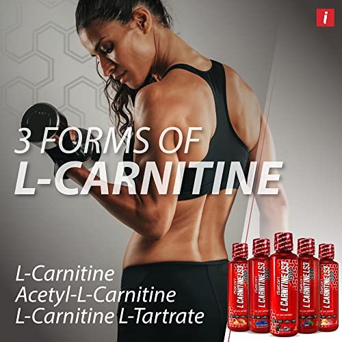 iSatori L-Carnitin LS3 1500 – Flüssiges L-Carnitin mit Acetyl & Tartrat, Stimulansfrei, Kalorienarm, Zucker- & Glutenfrei, Keto-freundlich, Blaue Himbeere (32 Portionen)