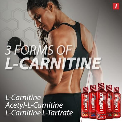 iSatori L-Carnitin LS3 1500 - Flüssiges L-Carnitin mit Acetyl & Tartrat, Stimulanzienfreie Energie, Kalorienarm, Zucker- & Glutenfrei, Keto-freundlich, Traubengeschmack (32 Portionen)
