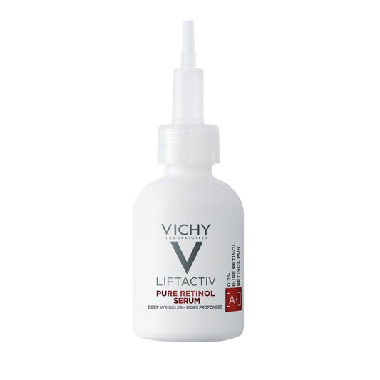 Vichy LiftActiv Pure Retinol Serum – Anti-Aging Gesichtsserum mit 0,2% reinem Retinol und Peptiden, glättet Fältchen und strafft die Haut, 30 ml
