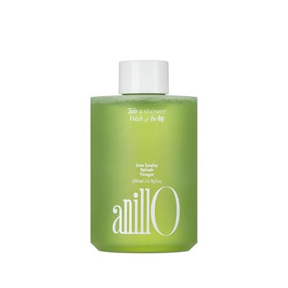 Lime Sunday Haar-Essig mit Vitamin C und Grüner Minze – Tiefenreinigung für fettige Kopfhaut, reduziert Talgproduktion, Zitrusduft, Silikonfrei, Sulfatfrei, Parabenfrei (200 ml / 6,76 fl.oz)