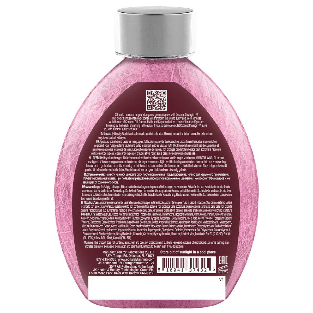 Tanovations Coconut Covergirl Sunkissed Golden Glow Bronzing Lotion (400 ml) – Natürliche Bräune mit Kokosduft