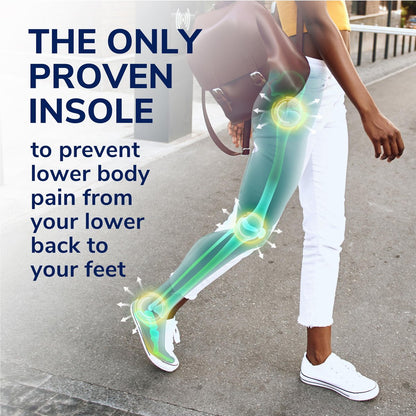 Dr. Scholl’s Prevent Pain Einlegesohlen für Damen, Größe 6-10, 1 Paar: Die einzige nachgewiesene Einlage zur Vorbeugung von Schmerzen im unteren Körper – Fußgewölbestütze für Damen, Schutz vor Rückenschmerzen, Knieschmerzen und Fußschmerzen
