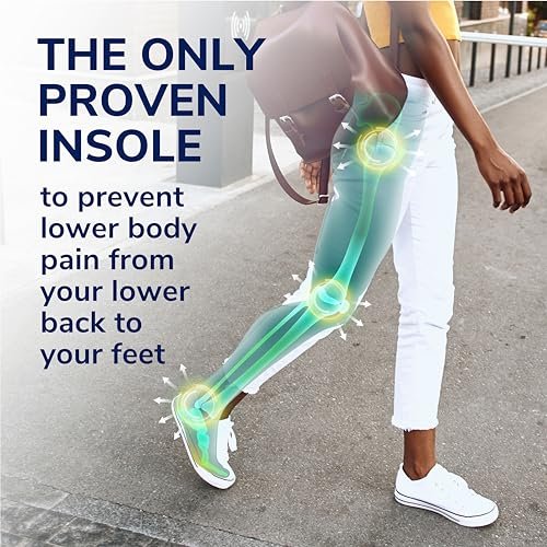 Dr. Scholl’s Prevent Pain Einlegesohlen für Damen, Größe 6-10, 1 Paar: Die einzige nachgewiesene Einlage zur Vorbeugung von Schmerzen im unteren Körper – Fußgewölbestütze für Damen, Schutz vor Rückenschmerzen, Knieschmerzen und Fußschmerzen
