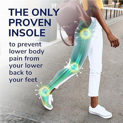 Dr. Scholl’s Prevent Pain Einlegesohlen für Damen, Größe 6-10, 1 Paar: Die einzige nachgewiesene Einlage zur Vorbeugung von Schmerzen im unteren Körper – Fußgewölbestütze für Damen, Schutz vor Rückenschmerzen, Knieschmerzen und Fußschmerzen
