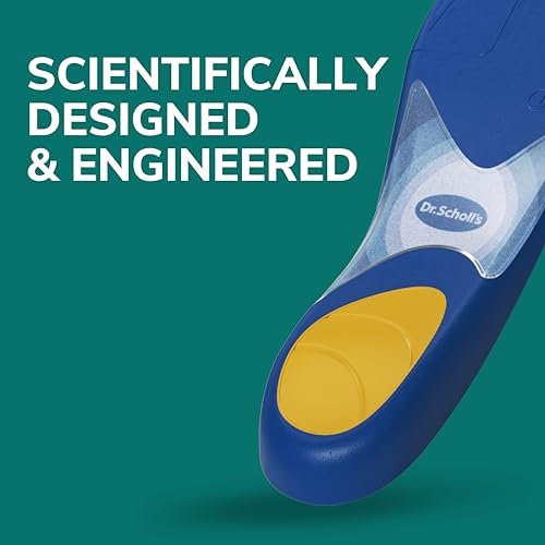Dr. Scholl's Prevent Pain Protective Einlegesohlen – Schutz vor Fuß-, Knie- und Rückenschmerzen für Herren Größe 8-14