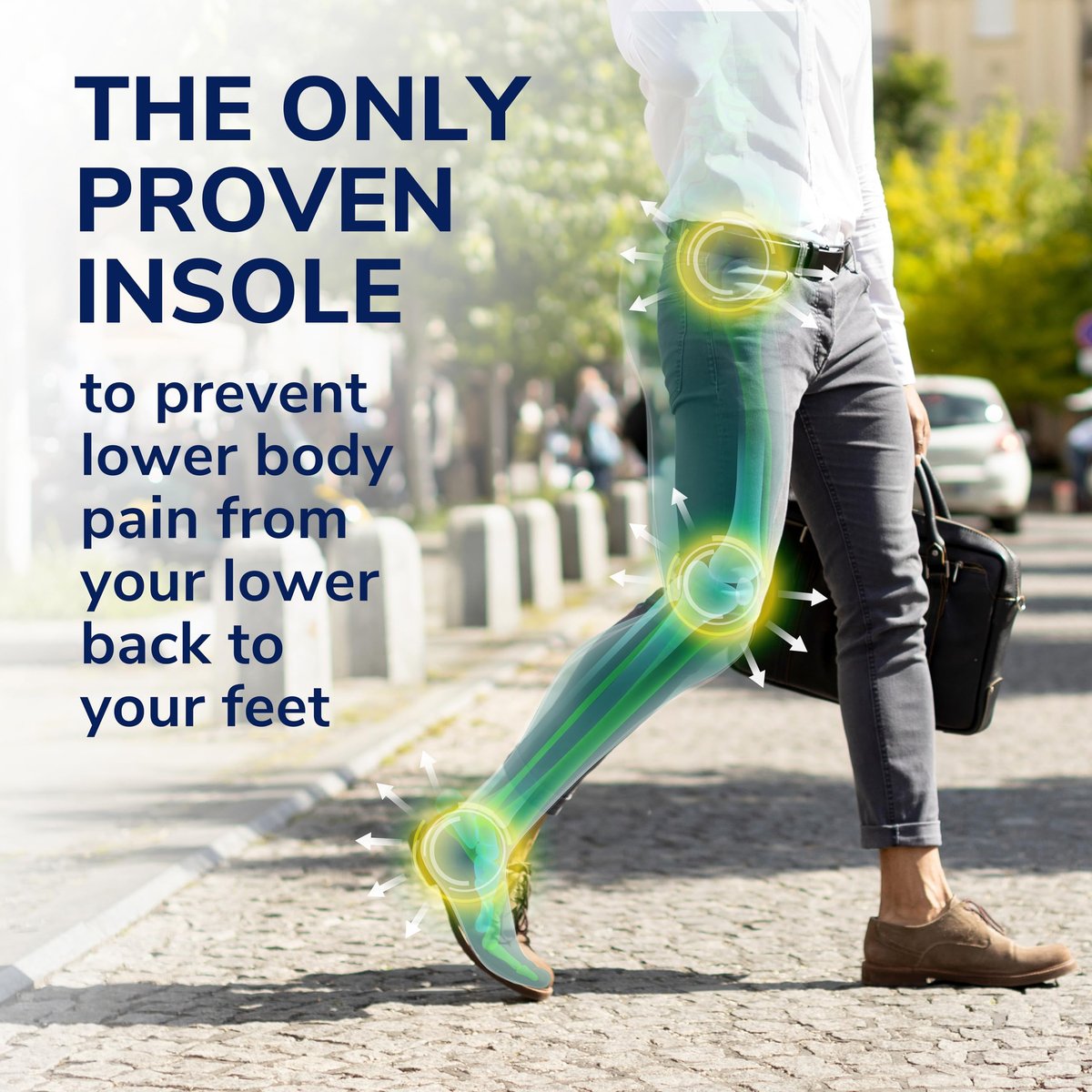 Dr. Scholl's Prevent Pain Protective Einlegesohlen – Schutz vor Fuß-, Knie- und Rückenschmerzen für Herren Größe 8-14