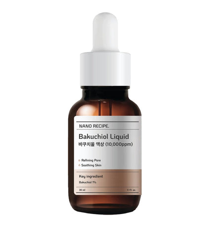 Korean Bakuchiol Konzentrat – Mische 2 Tropfen in jeden Schritt deiner Hautpflege-Routine, Retinol-Alternative, Non-GMO, vegan, zertifiziert, natürliches botanisches Antioxidans, kaltgepresst, 10000 ppm, 30 ml