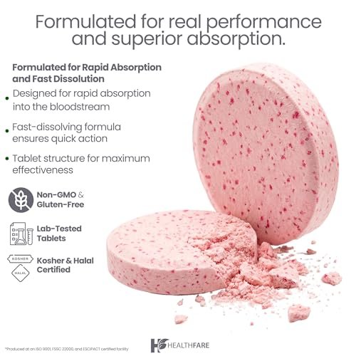 HealthFare Chrompicolinat 1000 mcg | 400 vegane Tabletten | Hochabsorbierendes Mineralstoffpräparat | Unterstützt gesunden Zuckerstoffwechsel & Nährstoffaufnahme | Non-GMO, glutenfrei | Hergestellt in den USA
