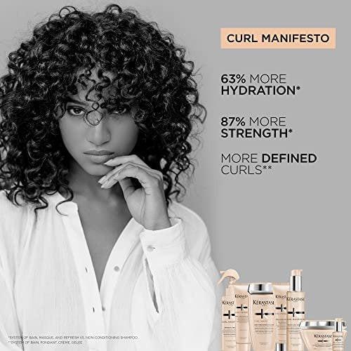 Kérastase Curl Manifesto Crème de Jour Fondamentale – Leave-In Pflege & Hitzeschutz für lockiges Haar, 150 ml