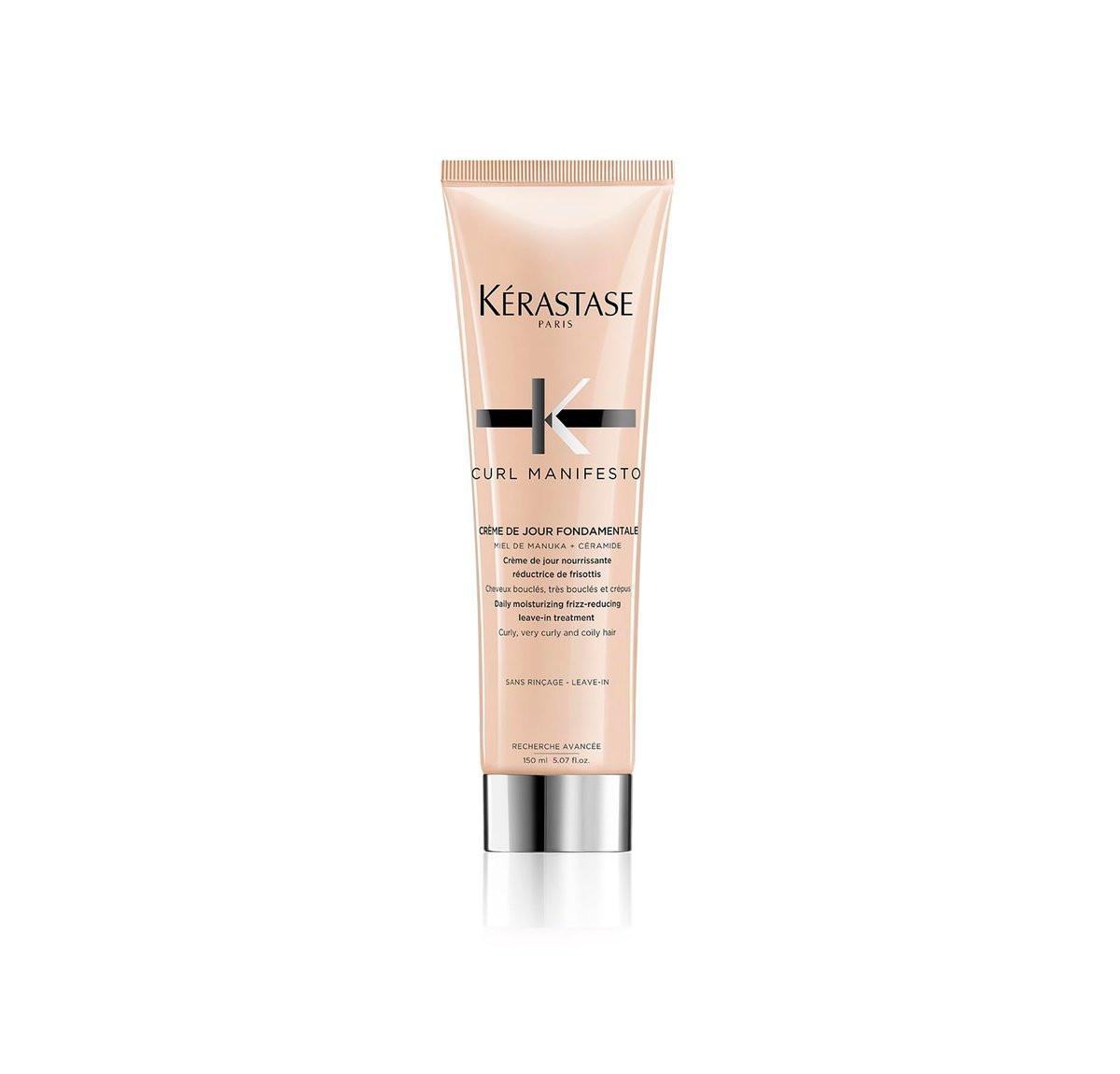 Kérastase Curl Manifesto Crème de Jour Fondamentale – Leave-In Pflege & Hitzeschutz für lockiges Haar, 150 ml