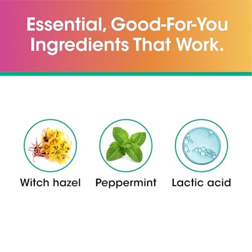 vH essentials Personal Cleansing Spray, pH-ausgleichend mit Milchsäure, stichfrei, Hexenschuss-Formel, parfümfrei, parabenfrei, sprüht kopfüber für einfache äußere intime Reinigung, 118 ml