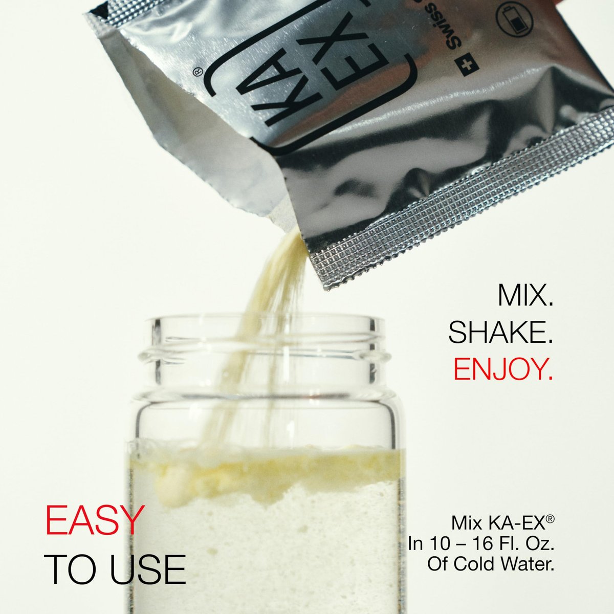 KA EX - Cortisol Stress Reducer für Sportler | Post-Workout-Erholung revolutionieren | Klinisch getestet und von Tausenden Profisportlern vertraut | Schweizer Wissenschaft I Vegan (3er Pack)