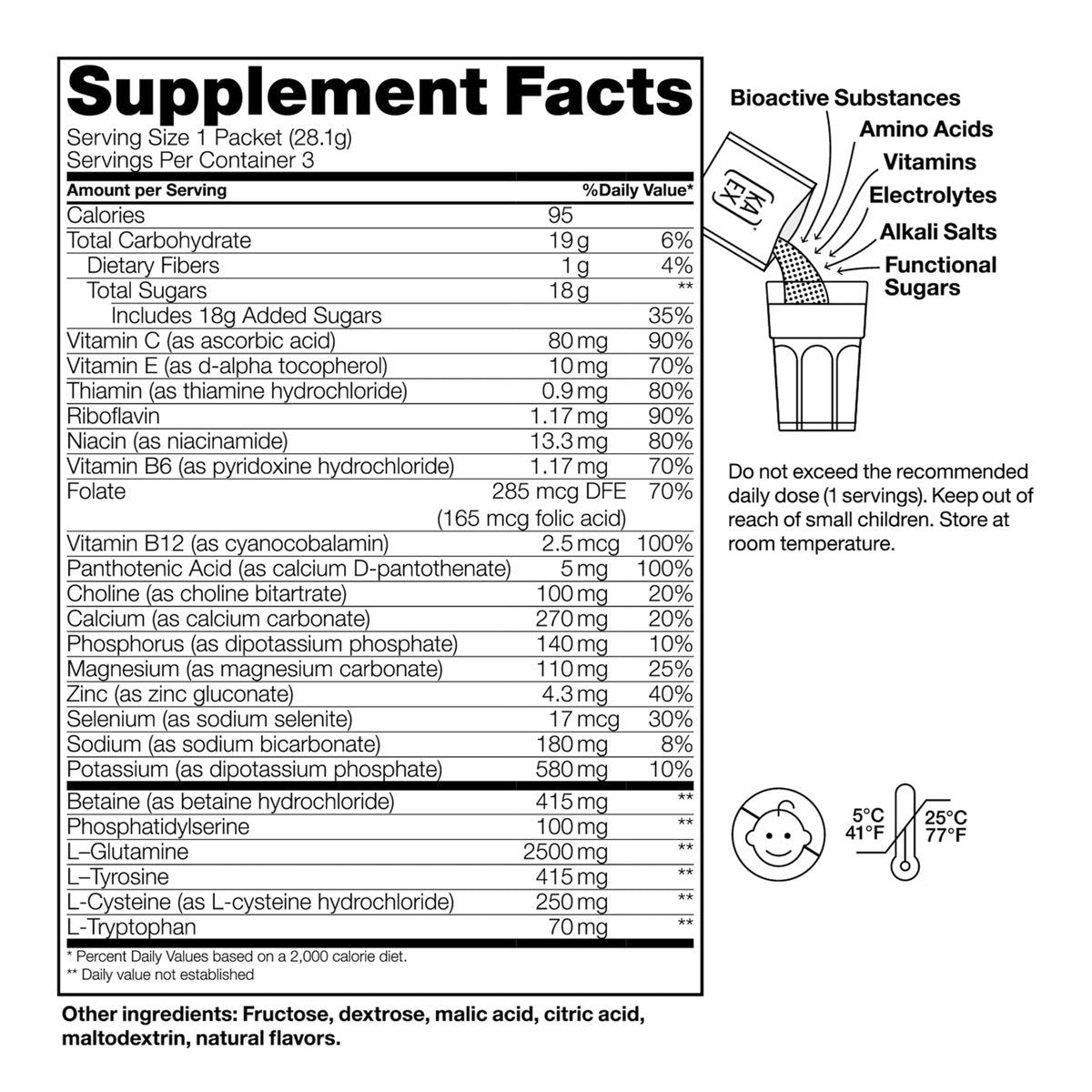 KA EX - Cortisol Stress Reducer für Sportler | Post-Workout-Erholung revolutionieren | Klinisch getestet und von Tausenden Profisportlern vertraut | Schweizer Wissenschaft I Vegan (3er Pack)