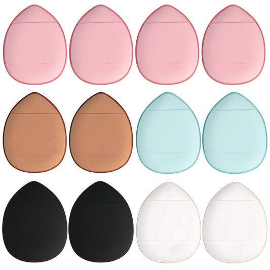 bAnpinSH Finger Puff, 12 Mini Makeup Schwämme für Foundation, Concealer, Lidschatten – Make-up Werkzeuge (5 Farben 1 Set)