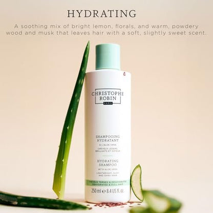 Christophe Robin Feuchtigkeitsspendende Leave-In Creme mit Aloe Vera für trockenes Haar – Hitzeschutz, 150 ml