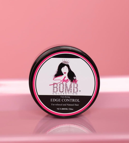 She Is Bomb Collection Edge Control 7 oz – Styling Gel für perfekte Kanten