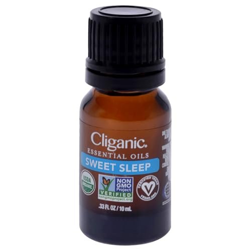 Cliganic Bio Schlaföl Sleep Surrender Blend – Dose of Dreamland (Verpackung kann variieren) 0,33 Fl Oz
