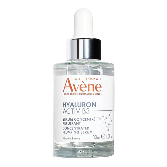 Avène Hyaluron ACTIV B3 Konzentriertes aufpolsterndes Serum – Leichtes Feuchtigkeitsserum mit Niacinamid + reiner Hyaluronsäure, strafft und polstert die Haut für einen gesunden Teint, 30 ml