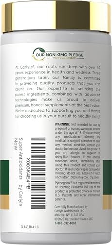 Carlyle Antioxidantien Komplex | 100 Kapseln | Nährstoffkomplex mit Vitamin A, C, E | Non-GMO, glutenfrei