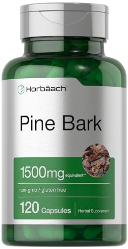 Horbäach Kiefernrindenextrakt Kapseln | 120 Stück | Nicht-GVO & Glutenfrei