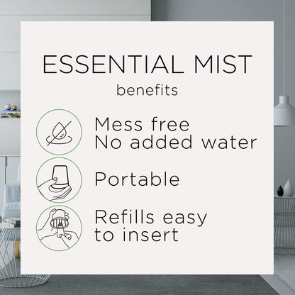 Air Wick Essential Mist Nachfüllpackung 2er-Pack Hibiskus & Blühende Orchideen Ätherische Öle Diffuser