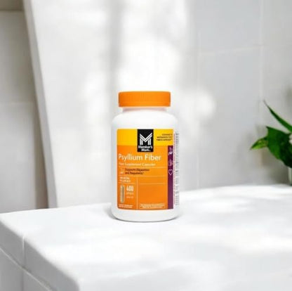 Member's Mark 100% Natürliche Flohsamenschalen-Faser Kapseln, Verdauungsgesundheit, 400 Stück (Packung mit 1)