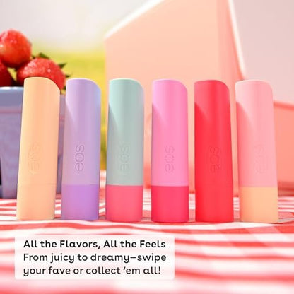 eos 100% natürlicher Lippenbalsam, Wassermelone Frosé, den ganzen Tag Feuchtigkeit, Lippenpflege, 0,14 oz, 2er-Pack