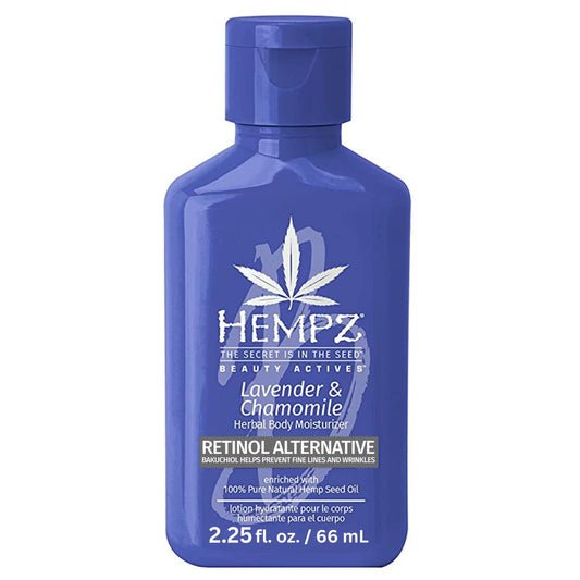 Hempz Lavendel & Kamille Mini Body Lotion – Feuchtigkeitsspendende Reisegröße 2,25 Fl Oz