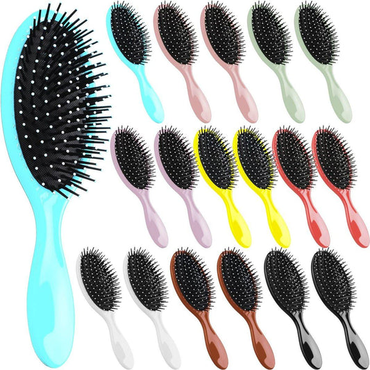 Eaasty 18-teiliges Haarbürsten-Set für Reisen – Nasse und trockene Haarbürsten mit weichen Borsten für müheloses Entwirren – Ideal als Hochzeitsgeschenk für Brautjungfern und als Geschenk für Frauen