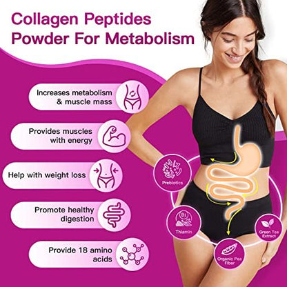 ZEBORA Multi-Collagen-Peptide-Pulver – Hydrolysiertes Kollagen Typ I, II, III, V, X mit Hyaluronsäure, Biotin, Vitamin C – Unterstützt Haut, Haare, Nägel, Gelenke – Ohne Geschmack, Keto-freundlich, 35 Portionen