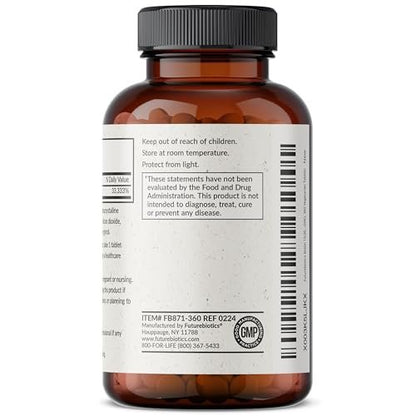 Futurebiotics Biotin 10.000 MCG Hochdosiert – 360 vegane Tabletten für gesundes Haar, Haut & Nägel & Energieproduktion, Non-GMO