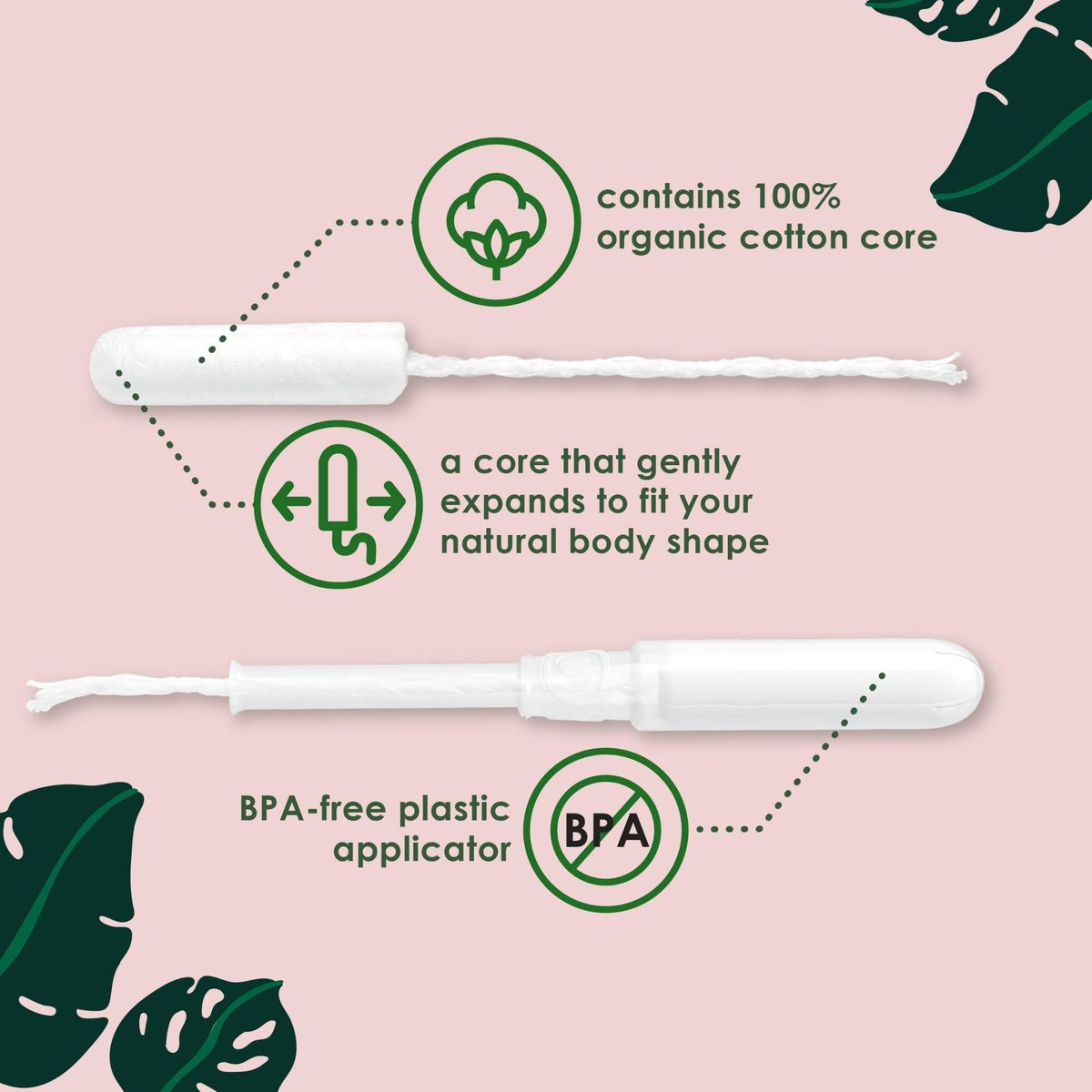 L. Cotton Tampons Regular/Super Multipack, 84 Stück – Chlorfrei, ohne Pestizide, Duft- & Farbstoffe