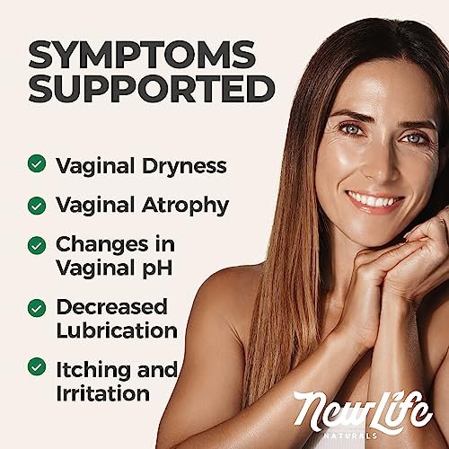NewLife Naturals SheaCalm Vulva Balsam – Zertifizierte Bio-Vaginalfeuchtigkeitscreme & Vaginalcreme – Unterstützung bei Trockenheit & Wechseljahren – Östrogenfreie Vulva-Feuchtigkeitspflege, Hergestellt in den USA, 60 ml
