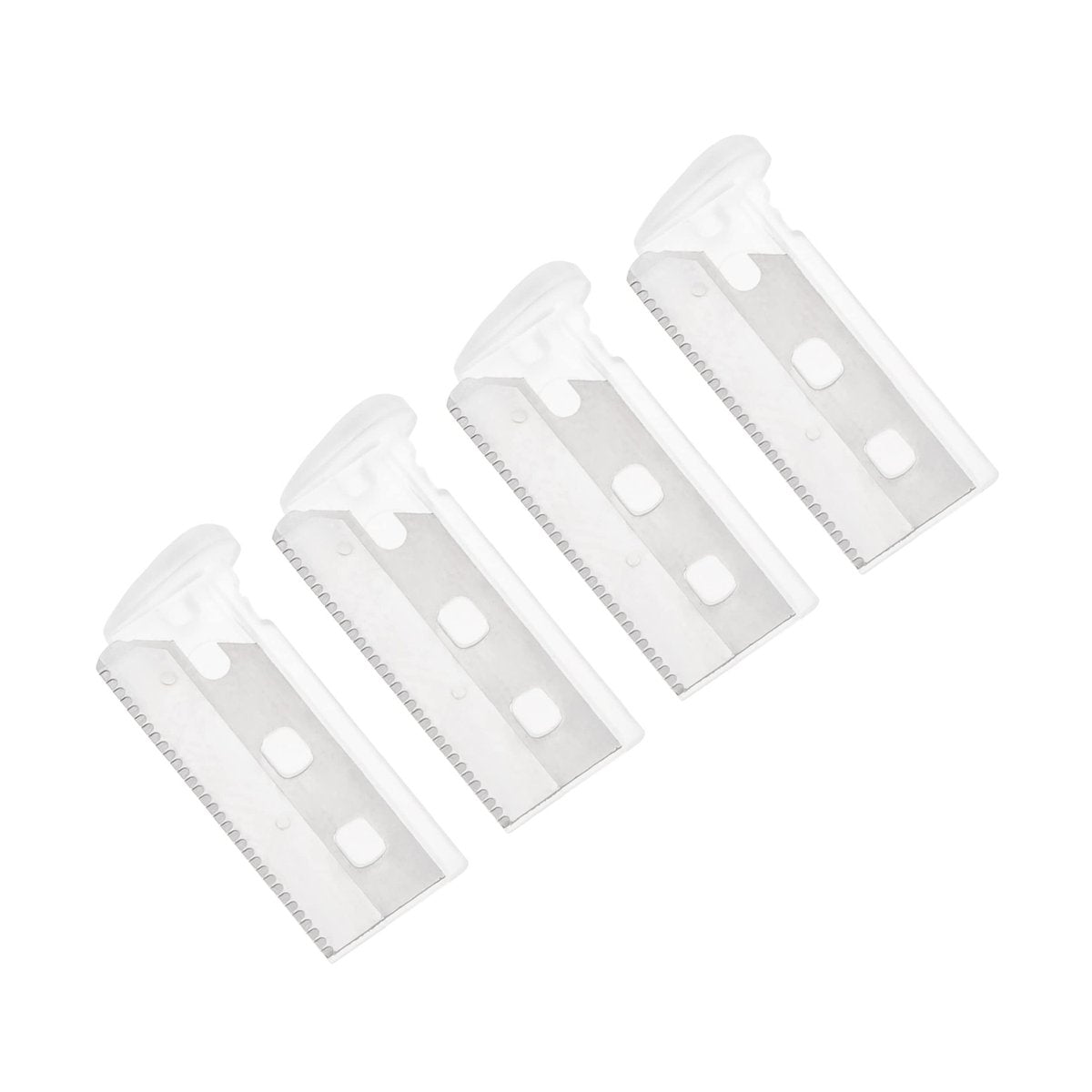 Tweezerman Ersatzrasierklingen für Augenbrauen, 4 Stück (1 Packung)