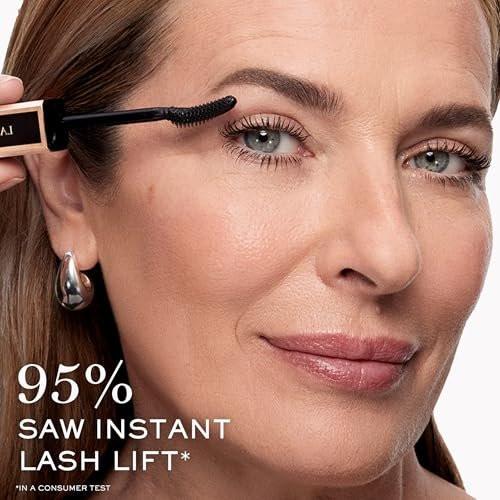 Lancôme Lash Idôle Wimpern-Lifting & Volumizing Waterproof Mascara - Schwarz für sofortiges Volumen, Länge & Lift - Wischfest & bis zu 24 Halt - Schwarze wasserfeste Mascara