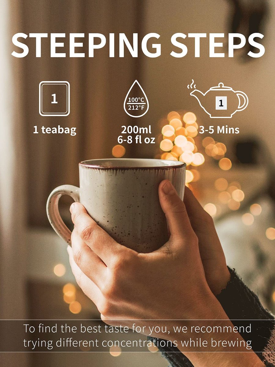TeeLux Decaf Grüner Tee Beutel, reiner entkoffeinierter Grüner Tee, super Antioxidans, 100 Beutel für heißen & Eistee