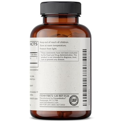 Futurebiotics Maca-Wurzel Extra Stärke – Unterstützt Energie, Ausdauer und reproduktive Gesundheit, Nicht-GVO, 120 Vegane Kapseln