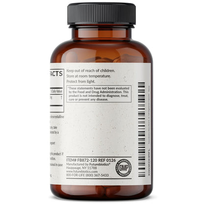 Futurebiotics Maca-Wurzel Extra Stärke – Unterstützt Energie, Ausdauer und reproduktive Gesundheit, Nicht-GVO, 120 Vegane Kapseln